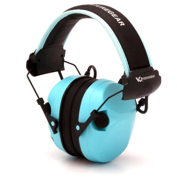 Pyramex Sentinel Electronic Earmuff 26dB Powder Blue - Precision Shot Firearms