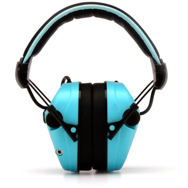 Pyramex Sentinel Electronic Earmuff 26dB Powder Blue - Precision Shot Firearms