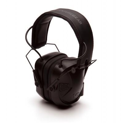 Pyramex Amp Bluetooth Ear Muffs 26dB Black - Precision Shot Firearms