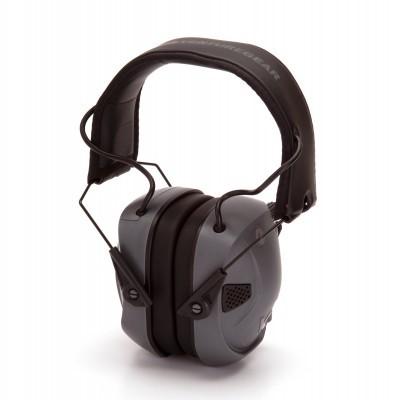 Pyramex Amp Bluetooth Ear Muffs 26dB Grey - Precision Shot Firearms
