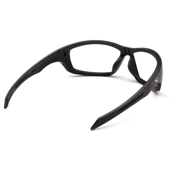 Pyramex Venture Gear Howitzer Shooting Glasses Black Frame with Clear Anti-Fog Lens - Precision Shot Firearms