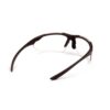 Pyramex Drone 2.0 Shooting Glasses Black with Clear Lens Anti Fog - Precision Shot Firearms