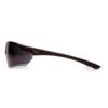 Pyramex Venture Gear Drone 2.0 Shooting Glasses Black Frame with Grey Anti-Fog Lens - Precision Shot Firearms