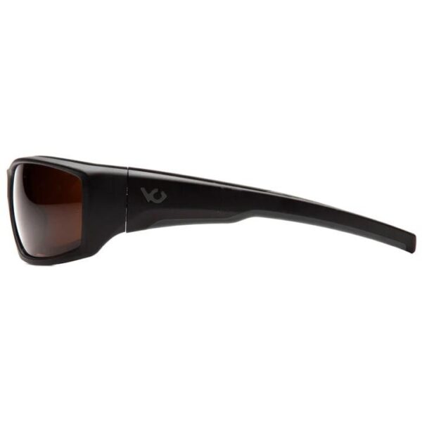 Pyramex Overwatch Shooting Glasses Black with Bronze Lens Anti Fog - Precision Shot Firearms