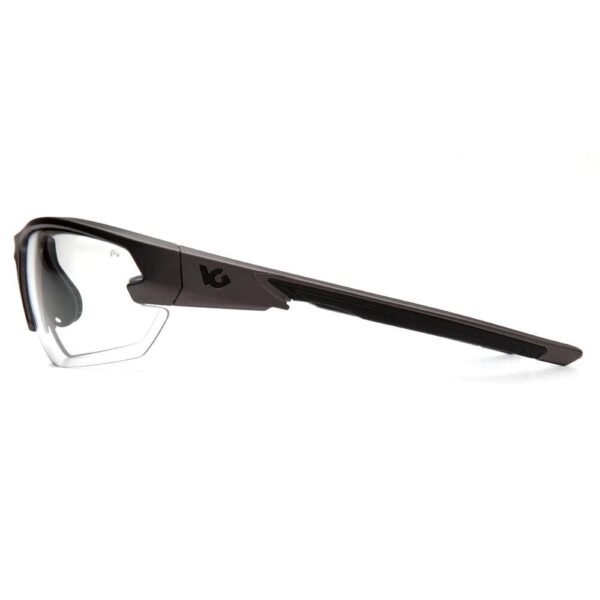 Pyramex Venture Gear Semtex 2.0 Shooting Glasses Gun Metal Frame with Clear Anti-Fog Lens - Precision Shot Firearms