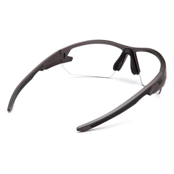 Pyramex Venture Gear Semtex 2.0 Shooting Glasses Gun Metal Frame with Clear Anti-Fog Lens - Precision Shot Firearms