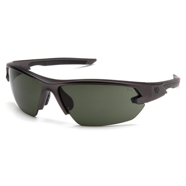 Pyramex Venture Gear Semtex 2.0 Shooting Glasses Gun Metal Frame with Forest Grey Anti-Fog Lens - Precision Shot Firearms