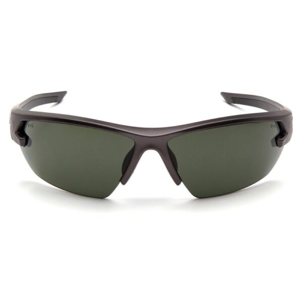 Pyramex Venture Gear Semtex 2.0 Shooting Glasses Gun Metal Frame with Forest Grey Anti-Fog Lens - Precision Shot Firearms