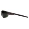 Pyramex Venture Gear Semtex 2.0 Shooting Glasses Gun Metal Frame with Forest Grey Anti-Fog Lens - Precision Shot Firearms