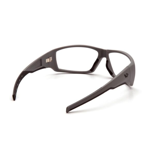 Pyramex Overwatch Shooting Glasses Grey with Clear Lens Anti Fog - Precision Shot Firearms