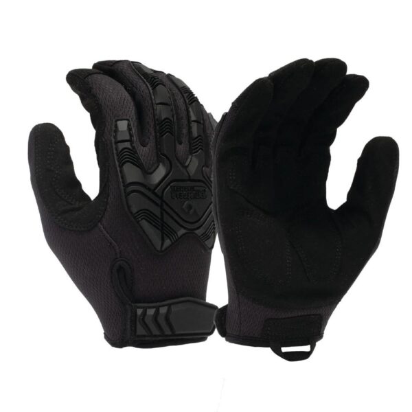 Pyramex Venture Gear Heavy-Duty Impact Operator Gloves Black M - Precision Shot Firearms