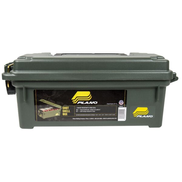 Plano Shot Shell Box - OD Green - Precision Shot Firearms
