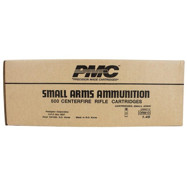 PMC Bronze Rifle Ammunition .308 Win 147 gr FMJBT 2780 fps 500/ct - Precision Shot Firearms