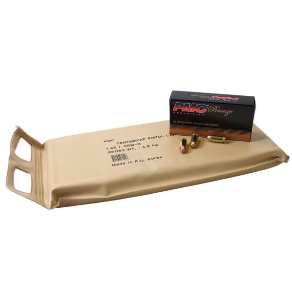 PMC Bronze Handgun Ammunition Battle Pack .380 ACP 90 gr. FMJ 920 fps 6-50/ct Boxes - Precision Shot Firearms