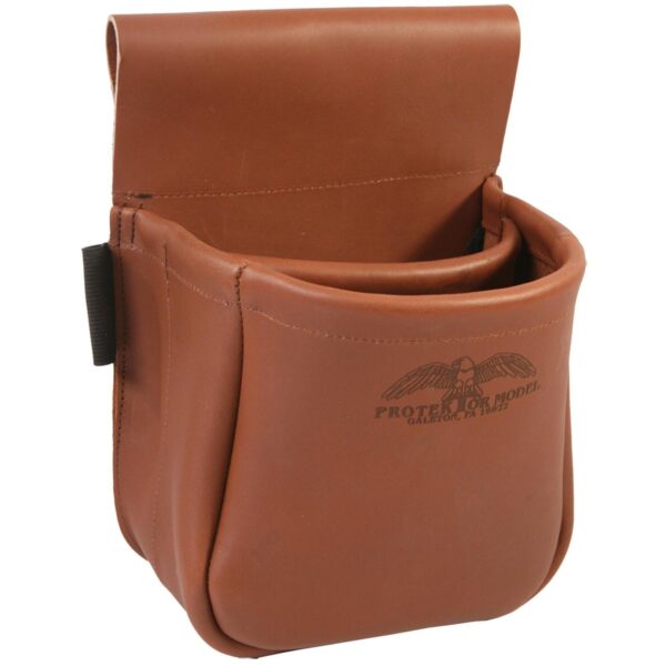 Protektor Model Trap/Skeet Shooters Bag - Brown Leather - Precision Shot Firearms