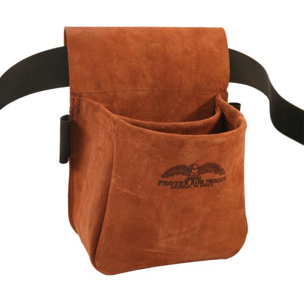 Protektor Model Trap/Skeet Shooters Bag - Suede Leather - Precision Shot Firearms