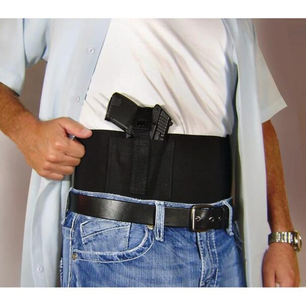 Personal Security Products Concealed Carry Belly Band Black S/M 28 to 34" - Precision Shot Firearms