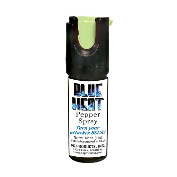 Personal Security Products Eliminator Blue Heat Pepper Spray 1/2 oz with Blue Dye - Precision Shot Firearms