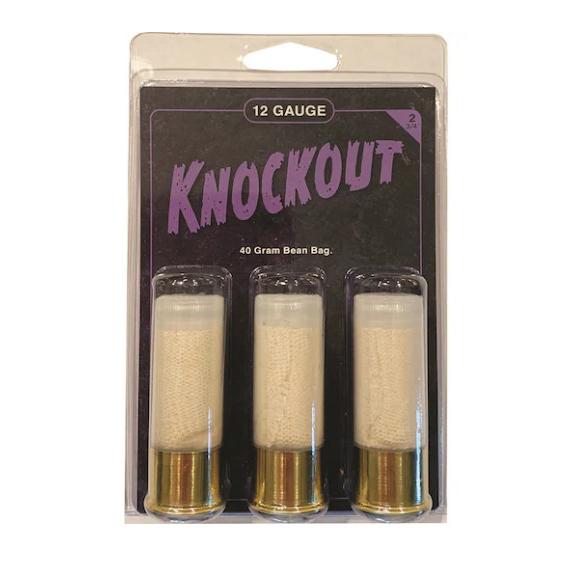 Reaper Defense Knockout Shotshell 12ga 2-3/4 40gr Beanbag - Precision Shot Firearms