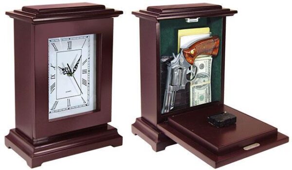 Personal Security Tall Rectangle Conceal Clock - Precision Shot Firearms