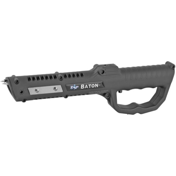 Personal Security Zap Baton Stun Gun with LED Flashlight 1000000 Volt Black - Precision Shot Firearms