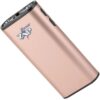 Personal Security Products Zap Edge Rechargeable USB Power Bank LED Stun Gun 950K Rose Gold - Precision Shot Firearms