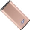 Personal Security Products Zap Edge Rechargeable USB Power Bank LED Stun Gun 950K Rose Gold - Precision Shot Firearms