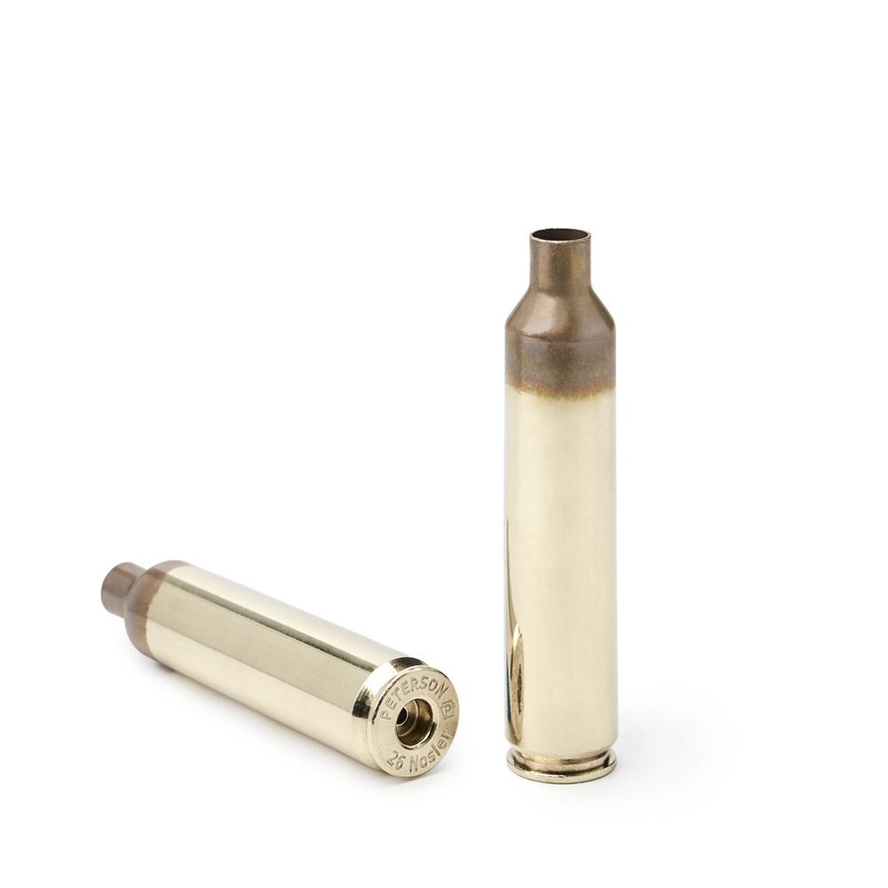 Peterson Unprimed Rifle Brass 26 Nosler - 50/ct - Precision Shot Firearms