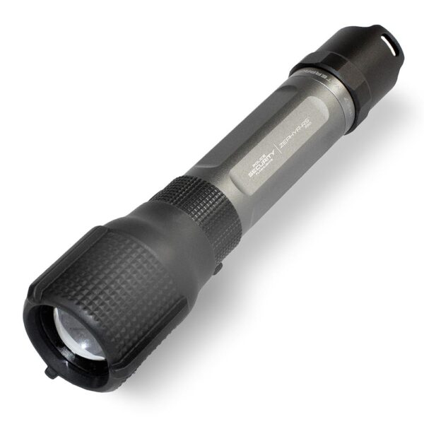 Police Security Flashlights Zephyr RS Rechargeable Flashlight 550 Lumens Black - Precision Shot Firearms