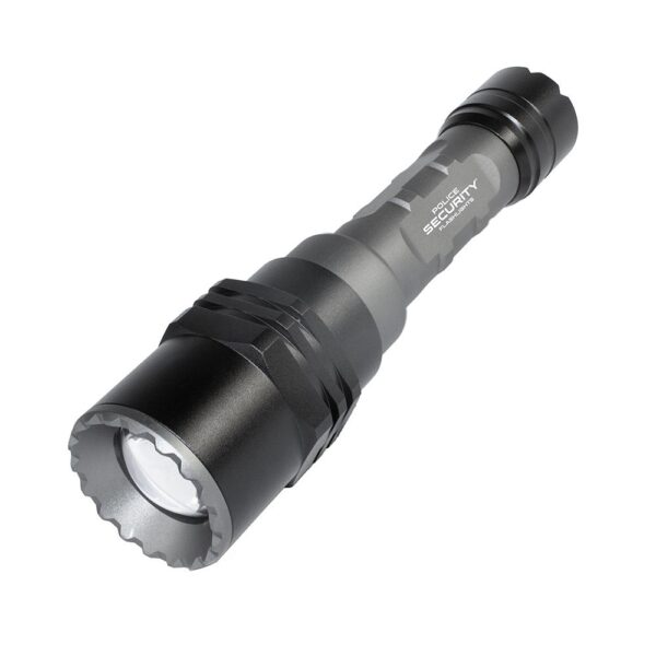 Police Security Flashlights Long Throw Flashlight 700 Lumens Black 1/3 Mile - Precision Shot Firearms