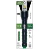 Police Security Flashlight Twin Power Long Throw LED Flashlight 450 Lumens Black - Precision Shot Firearms