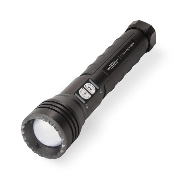 Police Security Flashlights Long Throw LED Flashlight 1000 Lumens Black - Precision Shot Firearms