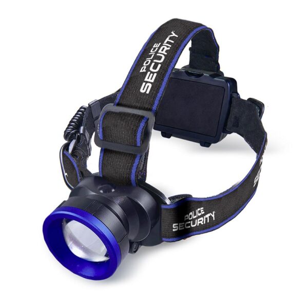 Police Security Flashlights Breakout Headlamp 550 Lumens Black - Precision Shot Firearms