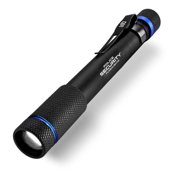 Police Security Flashlights Aura Penlight Flashlight 270 Lumens Black - Precision Shot Firearms