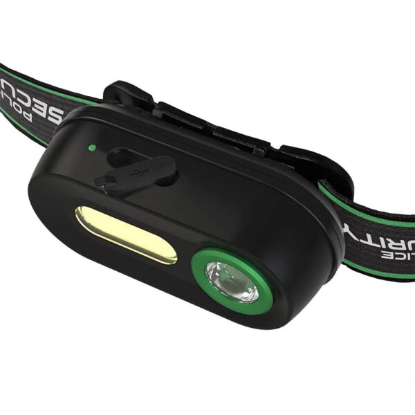 Police Security Flashlights Colt-R Rechargeable Headlamp 400 Lumens Black - Precision Shot Firearms