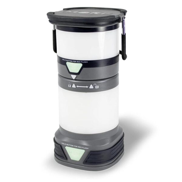Police Security Flashlights MORF 2-in-1 Lantern 380 Lumen Black - Precision Shot Firearms