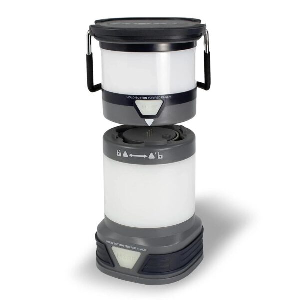 Police Security Flashlights MORF 2-in-1 Lantern 380 Lumen Black - Precision Shot Firearms