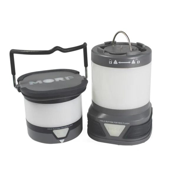 Police Security Flashlights MORF 2-in-1 Lantern 380 Lumen Black - Precision Shot Firearms
