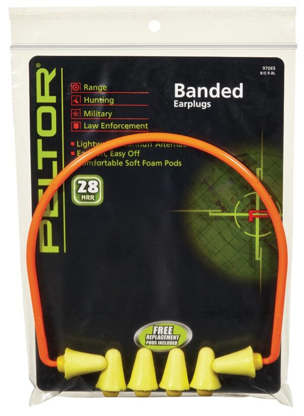 Peltor Sport Banded Ear Plugs & Replace Pods - Precision Shot Firearms