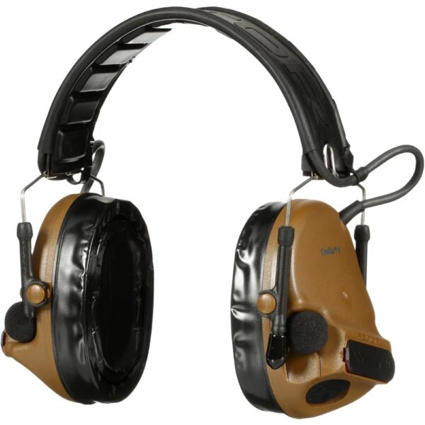 3M Peltor ComTac V Hearing Defender Headset Coyote Brown - Precision Shot Firearms