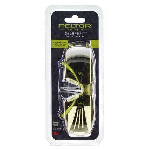 Peltor Sport Securefit 400 Shooting Glasses Amber - Precision Shot Firearms
