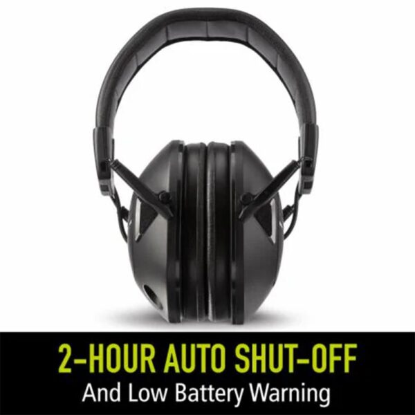 Peltor Sport Tactical 100 Electronic Ear Muffs 22dB Black - Precision Shot Firearms