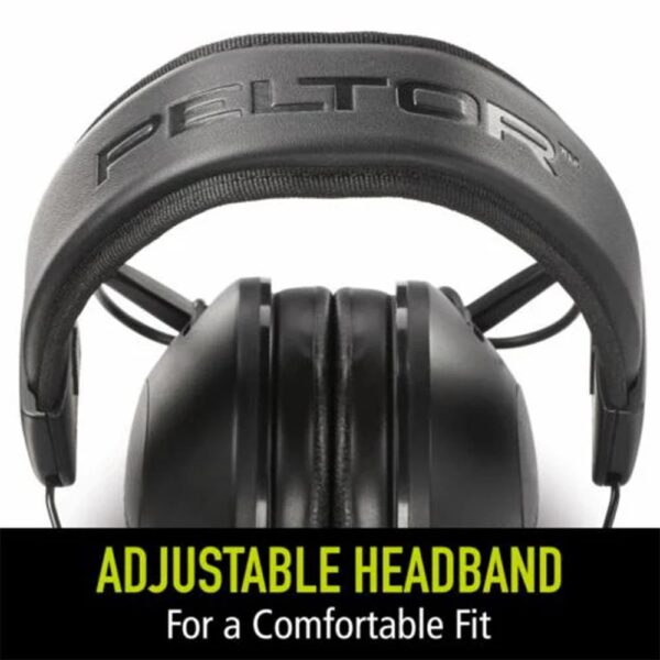 Peltor Sport Tactical 100 Electronic Ear Muffs 22dB Black - Precision Shot Firearms