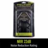 Peltor Sport Tactical 100 Electronic Ear Muffs 22dB Black - Precision Shot Firearms