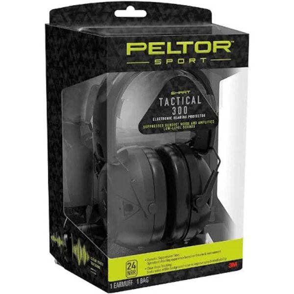 3M Peltor Sport Tactical 300 Electronic Hearing Protection 24dB - Precision Shot Firearms