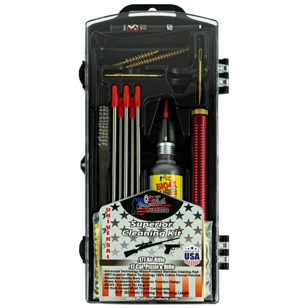 Pro-Shot .177 Air Rifle/Pistol and .17 Cal. Multi Section Rod Cleaning Kit - Precision Shot Firearms