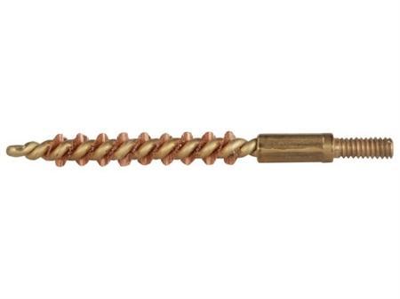 Pro-Shot Benchrest Brass Core/Bronze Bristle Pistol Bore Brush (5/40 Thread) .17 cal - Precision Shot Firearms