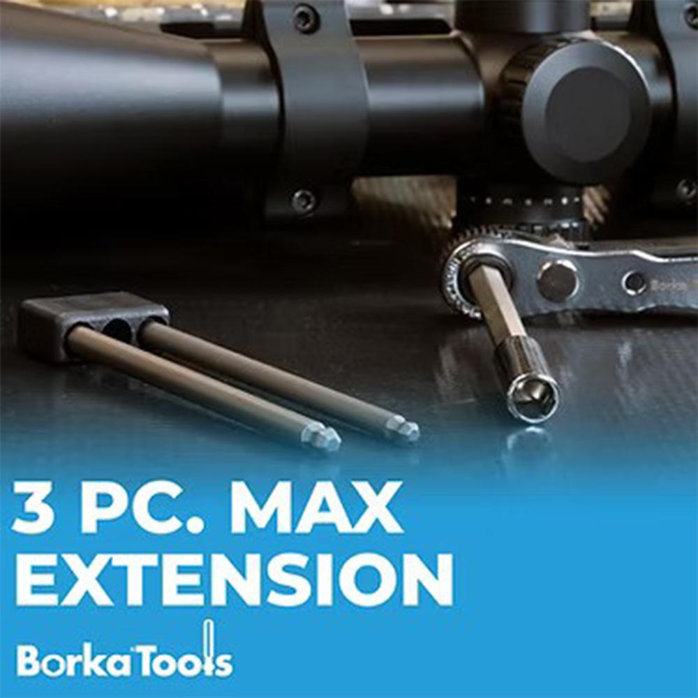 Borka Standard Configuration Tool Kit with 3 pc Extension Bit Set - Precision Shot Firearms