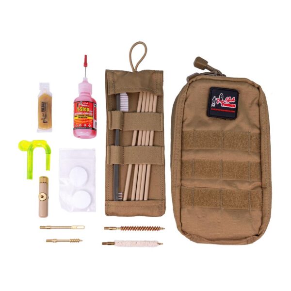 Pro-Shot Tactical Pouch Kit 6.5mm Pro-Tuff Coated Rods Coyote - Precision Shot Firearms