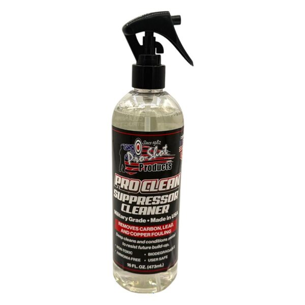 Pro-Shot Pro Clean Suppressor Cleaner with Trigger Sprayer 16 oz - Precision Shot Firearms